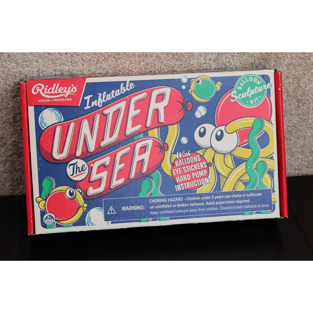 Ridley's‎ Inflatable Under The Sea Balloon Sculpture Kit with Hand Pump BN1532